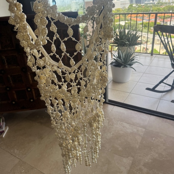 Ammi Pearl Mini Net Dress Size XS - Picture 2 of 3